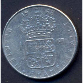 SWEDEN 1 Krona 1968 C.N.