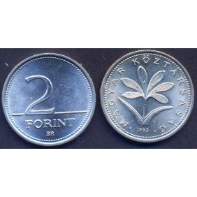 HUNGARY 2 Forint 1993