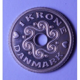 DENMARK 1 Krone 1995