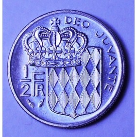 MONACO 1/2 Franc 1979...