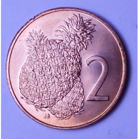 COOK ISLANDS 2 Cents 1983