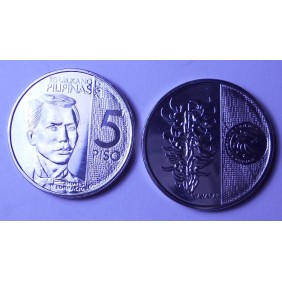 PHILIPPINES 5 PISO 2017...