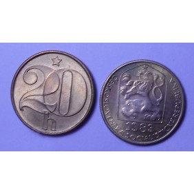 CZECHOSLOVAKIA 20 Haleru 1983