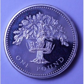 GREAT BRITAIN 1 Pound 1987...