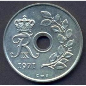 DENMARK 25 Ore 1971
