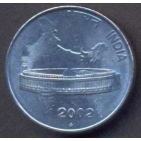 INDIA 50 Paise 2002 B