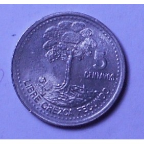 GUATEMALA 5 Centavos 2000