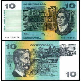 AUSTRALIA 10 Dollars 1990