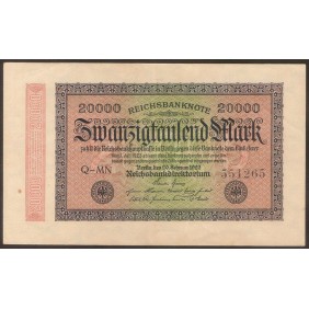 GERMANY 20.000 Mark 1923