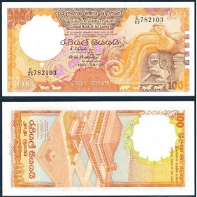 SRI LANKA 100 Rupees 1990