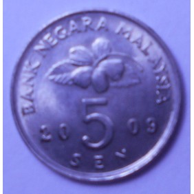 MALAYSIA 5 Sen 2009