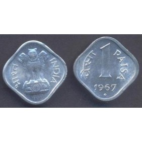 INDIA 1 Paisa 1967 B