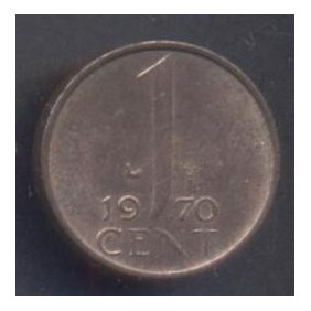 NETHERLANDS 1 Cent 1970