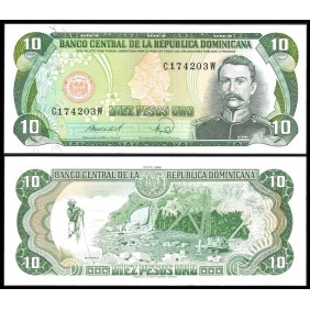 DOMINICAN REPUBLIC 10 Pesos...