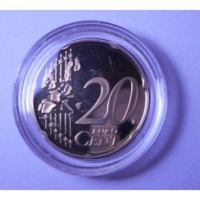 ITALIA 20 Euro Cent 2008 Proof