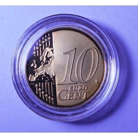 ITALIA 10 Euro Cent 2008 Proof