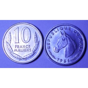 MALI 10 Francs 1961