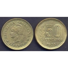 ARGENTINA 50 Centavos 1973