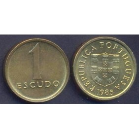 PORTUGAL 1 Escudo 1985