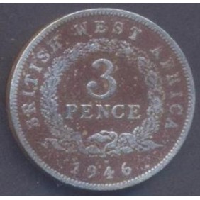 BRITISH WEST AFRICA 3 Pence...