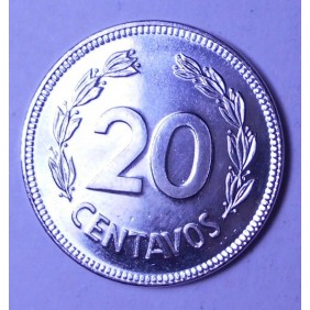 ECUADOR 20 Centavos 1981