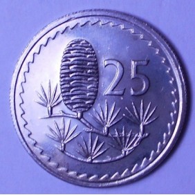 CYPRUS 25 Mils 1982