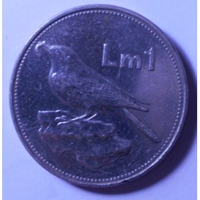 MALTA 1 Lira 1995