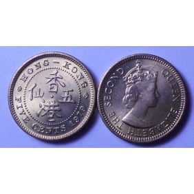 HONG KONG 5 Cents 1979