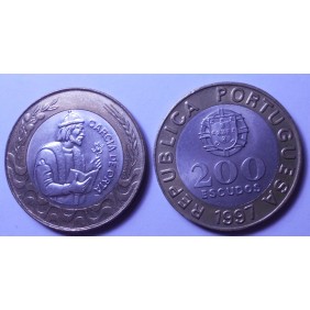 PORTUGAL 200 Escudos 1997...