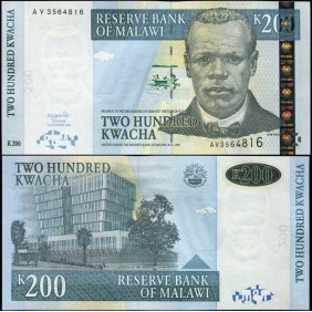 MALAWI 200 Kwacha 2003