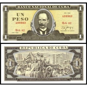 CUBA 1 Peso 1988