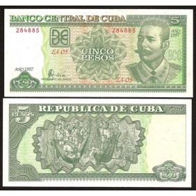 CUBA 5 Pesos 1997