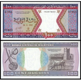 MAURITANIA 100 Ouguiya 1985