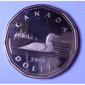 CANADA 1 Dollar 2000 PROOF