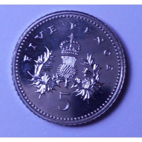 GREAT BRITAIN 5 Pence 1999