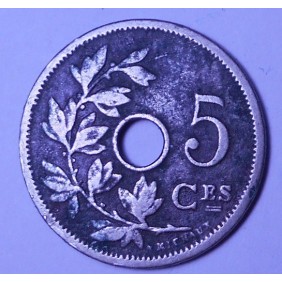 BELGIUM 5 Centimes 1905...