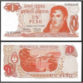 ARGENTINA 1 Peso 1974