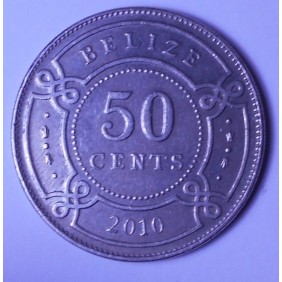 BELIZE 50 Cents 2010