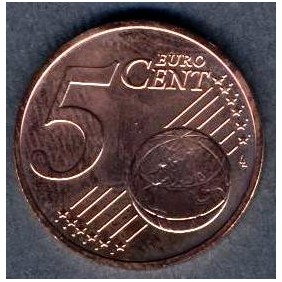 BELGIUM 5 Euro Cent 2009