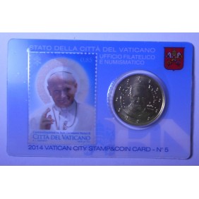 VATICANO 50 Euro Cent 2014...