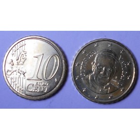 VATICANO 10 Euro Cent 2016