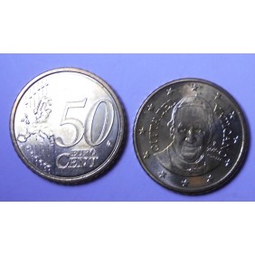 VATICANO 50 Euro Cent 2016...