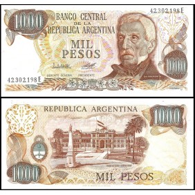 ARGENTINA 1000 Pesos 1976