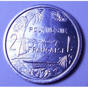 FRENCH POLYNESIA 2 Francs 1986