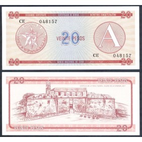 CUBA 20 Pesos 1985