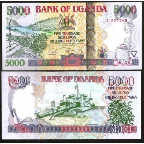 UGANDA 5000 Shillings 2009