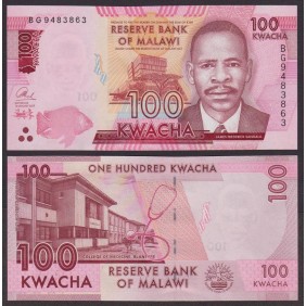 MALAWI 100 Kwacha 2017
