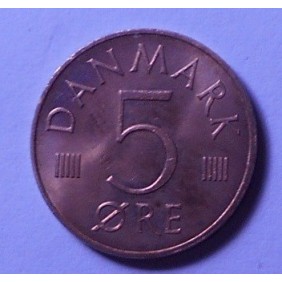 DENMARK 5 Ore 1984