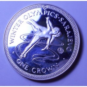 ISLE OF MAN 1 Crown 1984...