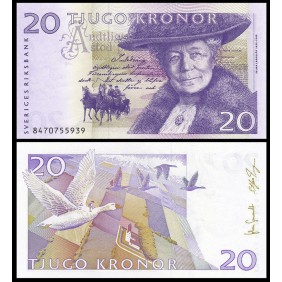 SWEDEN 20 Kronor 2008